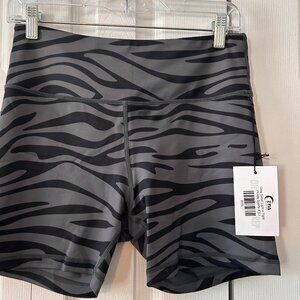 NWT - Gray Safari Light n Tight Hustle Shorts 4 (L)